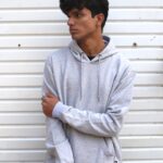 White Cotton Fleece Hoodie