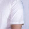 Stylish off-white polo top