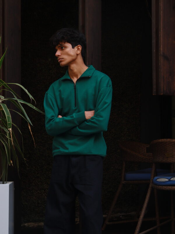 Classic Olive Green Sweatshirt