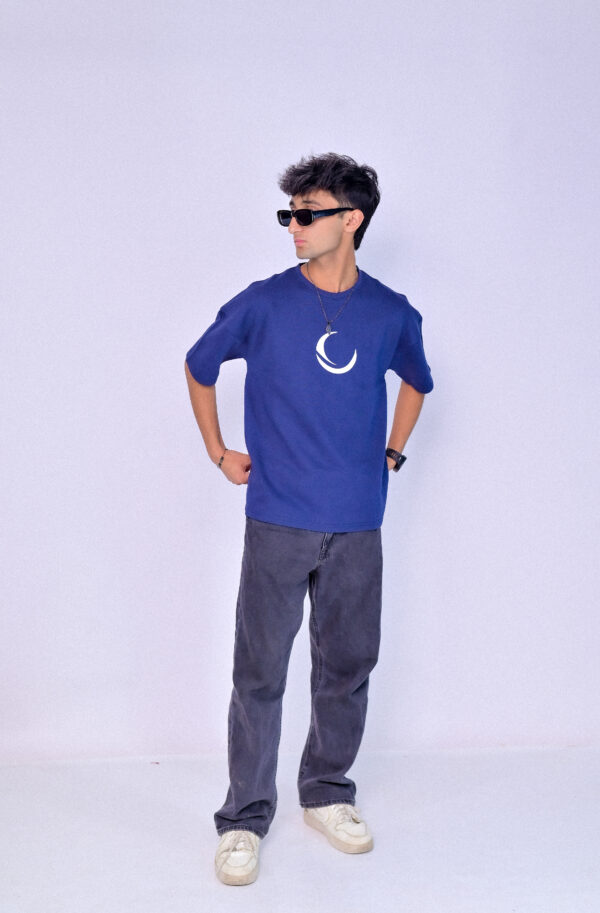 Navy Blue Oversized Drop